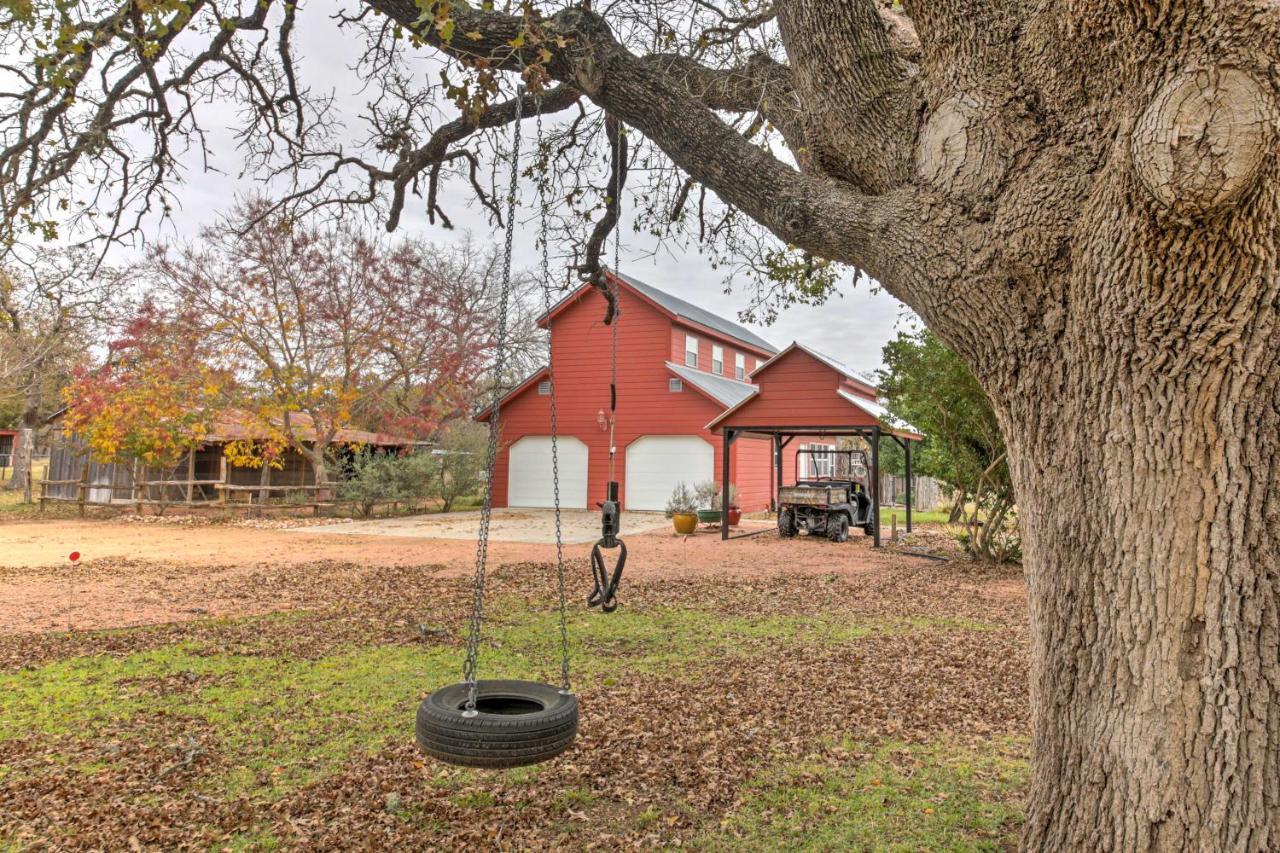 Ark Bunkhouse Fredericksburg Hideaway With Hot Tub Vila Exterior foto